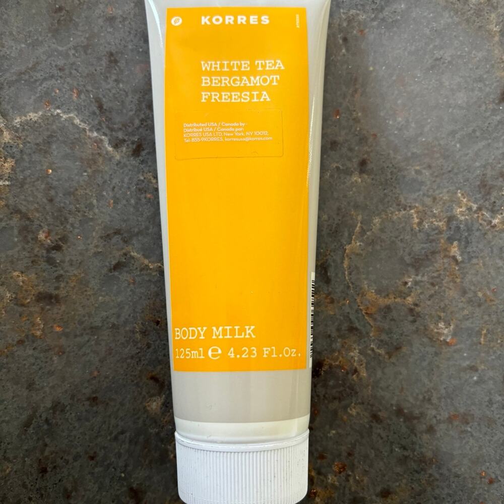 Korres Body Milk White Tea Bergamot Freesia